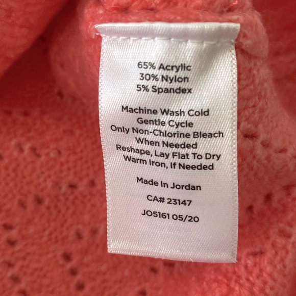 NWT Talbots Super Soft Pointelle Sweater - Picture 6 of 6